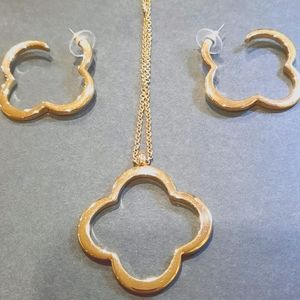 Earrings and Necklace Set Park Lane